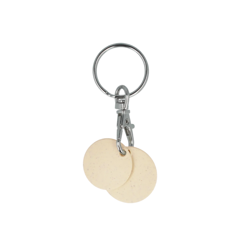 rHIPS.b Multi Euro Trolley Coin Keyring